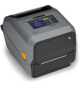 Thermal transfer printer (74/300m) zd621, color touch lcd 203 dpi, usb, usb host, ethernet, serial, btle5, eu and uk cords, swiss f