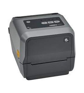 Thermal transfer printer (74/300m) zd621 203 dpi, usb, usb host, ethernet, serial, btle5, eu and uk cords, swiss font, ezpl