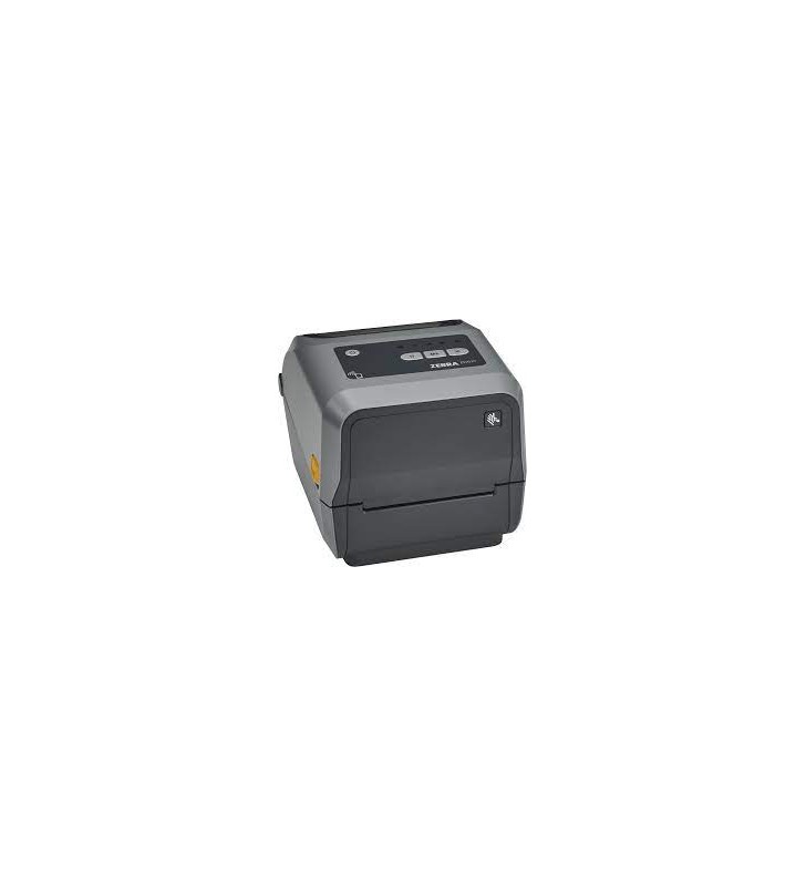 Thermal transfer printer (74/300m) zd621 300 dpi, usb, usb host, ethernet, serial, 802.11ac, bt4, row, eu and uk cords, swiss font, ezpl