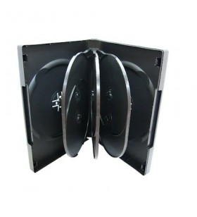 Carcasa 8 dvd standard negru