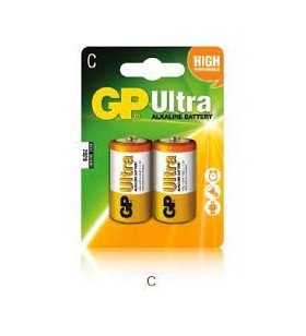 Baterie gp batteries, ultra alcalina c (lr14) 1.5v alcalina, blister 2 buc. "gp14au-2ue2" "gppca14au005"