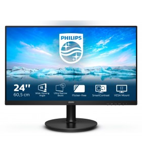Philips v line 241v8la/00 led display 60,5 cm (23.8") 1920 x 1080 pixel full hd negru