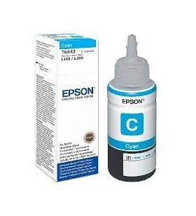 Cartus ink compatibil ep-c13t66424a, t6642/t6732 cyan, 70ml