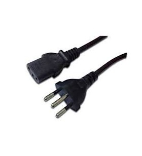 Power cord swiss plug 1.8m iec/c13 h05vv-f3g kaltgertestecker