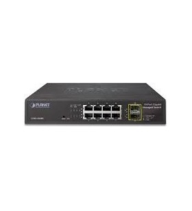 Planet 8p managed ethswitch/10/100/1000mbps+2-port sfp in