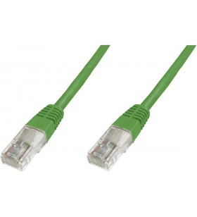 Cat 6 u-utp patch cable cu. pvc/length 1m color green