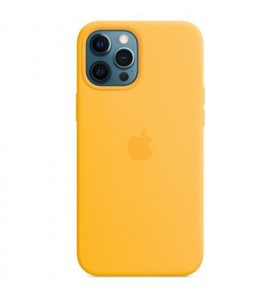 Protectie pentru spate apple magsafe silicone pentru iphone 12 pro max, sunflower