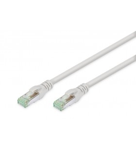 Cat 8.1 s/ftp patch cable 10p./cu lszh awg24/7 0.5m 10p grey