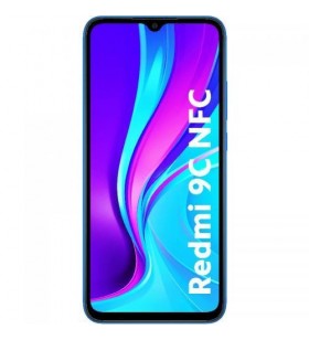 Telefon mobil xiaomi redmi 9c nfc, dual sim, 64gb, 3gb ram, 4g, android 10, twilight blue