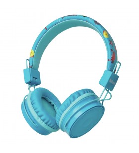 Trust 23607 cască audio & cască cu microfon căști bandă de fixare pe cap micro-usb bluetooth albastru
