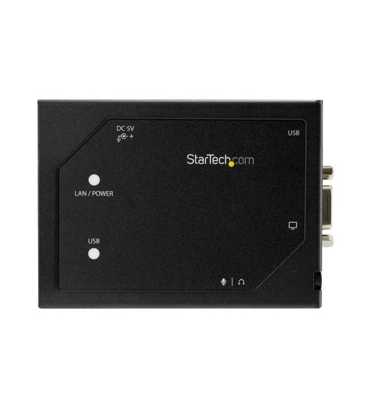 Startech.com ipusb2vga2 repetoare audio/video emițător av negru