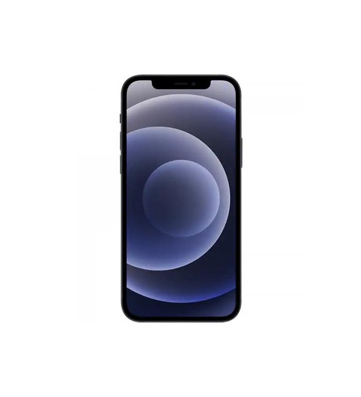 Telefon mobil apple iphone 12, dual sim, 256gb, 4gb ram, 5g, black