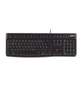 Logitech k120 tastaturi usb englez negru