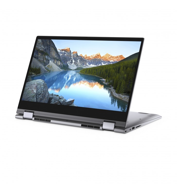 Laptop 2-in-1 dell inspiron 5406, intel core i3-1115g4, 14inch touch, ram 4gb, ssd 256gb, intel uhd graphics, windows 10 s, titan grey