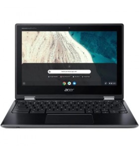 Laptop 2-in-1 acer chromebook spin 511 r752tn-c3b7, intel celeron dual core n4020, 12inch touch, ram 4gb, emmc 32gb, intel uhd graphics 600, chrome os, black