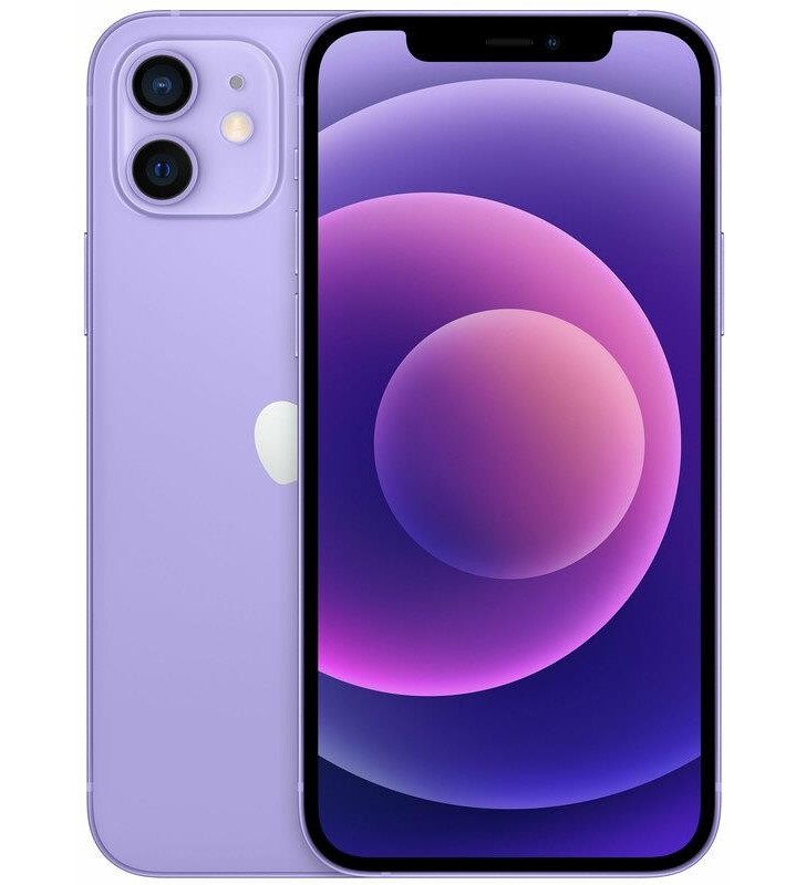 Mobile phone iphone 12/64gb purple mjnm3 apple
