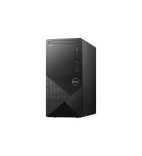 Dell vostro 3888 mt,intel core i3-10100(6mb,up to 4.3 ghz),8gb(1x8)2666mhz ddr4,1tb(hdd)3.5" 7200 rpm,dvd+/-,integrated graphics,wi-fi 802.11ac(1x1)+ bth,dell mouse - ms116,dell keyboard - kb216,win10pro,3yr nbd