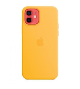 Protectie pentru spate apple magsafe silicone pentru iphone 12/12 pro, sunflower