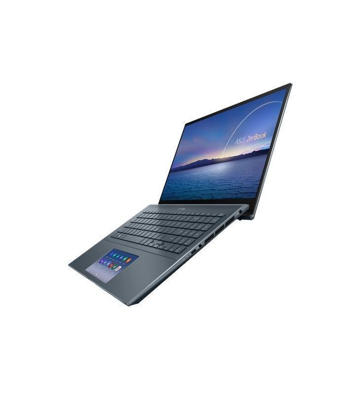 Laptop asus zenbook pro ux535li-kj326t, intel core i7-10870h pana la 5ghz, 15.6" full hd, 16gb, ssd 1tb, nvidia geforce gtx 1650 ti 4gb, windows 10 home, gri