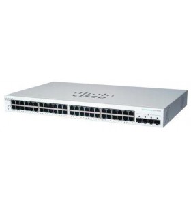 Cisco business switching cbs220 smart 48-port gigabit poe 382w 4x10g sfp+ uplink