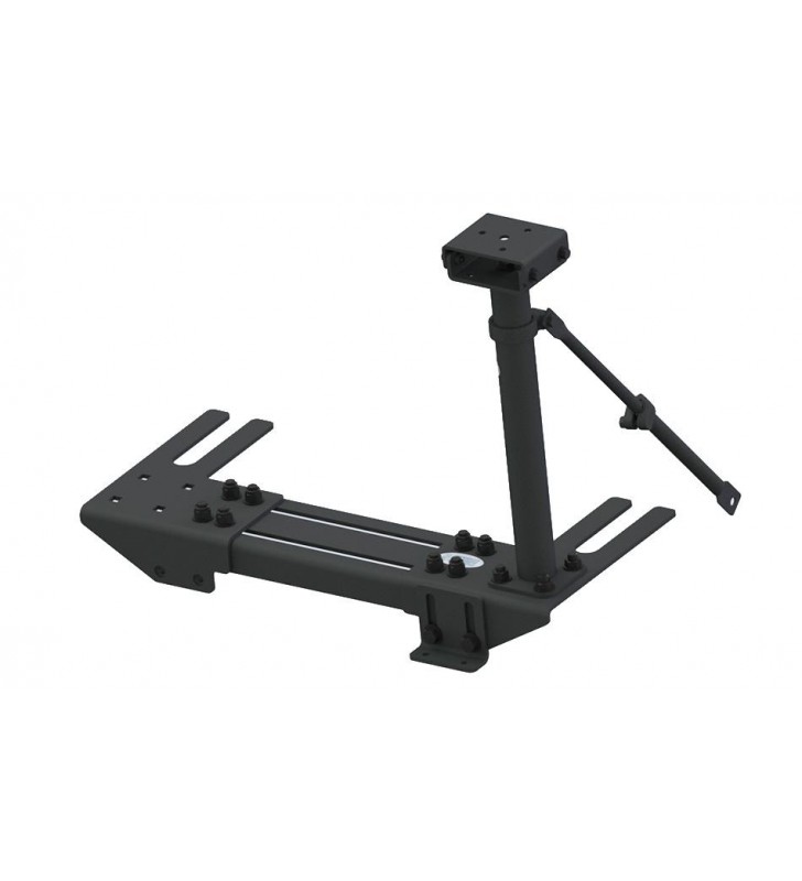Universal adjustable seat base/pedestal kit without motion atta