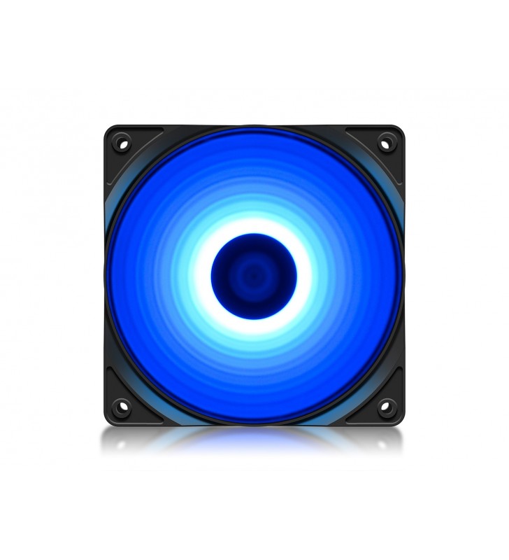 Ventilator deepcool pc 120x120x25 mm, "dp-fled-rf120-bl", 4 blue led, hydro bearing, "rf120b"