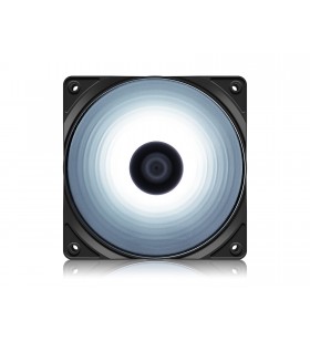 Ventilator deepcool pc 120x120x25 mm, "dp-fled-rf120-wh", 4 white led, hydro bearing, "rf120w"