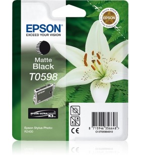 Epson lily cartuş matte black t0598 ultra chrome k3