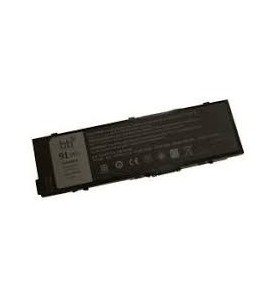 Replacement 9 cell battery for/dell precision 7510 mfkvp 11.4v