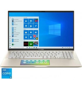 Laptop asus vivobook s15 s532eq cu procesor intel® core™ i5-1135g7 pana la 4.20 ghz, 15.6", full hd, 8gb, 512gb ssd, nvidia® geforce® mx350 2gb, windows 10 home, moss green