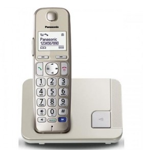 Telefon fix panasonic dect kx-tge210fxn, silver