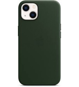 Iphone 13 leather case/with magsafe - sequoia green