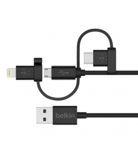 Belkin f8j050bt04-blk cabluri usb 1,2 m usb 2.0 usb a micro-usb b negru