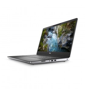 Laptop dell precision 7750, intel core i7-10850h, 17.3inch, ram 32gb, ssd 2x 1tb, nvidia quadro rtx 3000 6gb, windows 10 pro, grey