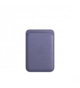 Iphone leather wallet/with magsafe - wisteria