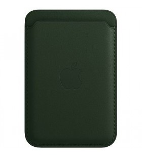 Iphone leather wallet/with magsafe - sequoia green