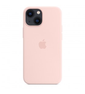 Husa de protectie apple cu magsafe pentru iphone 13 mini, silicon, chalk pink