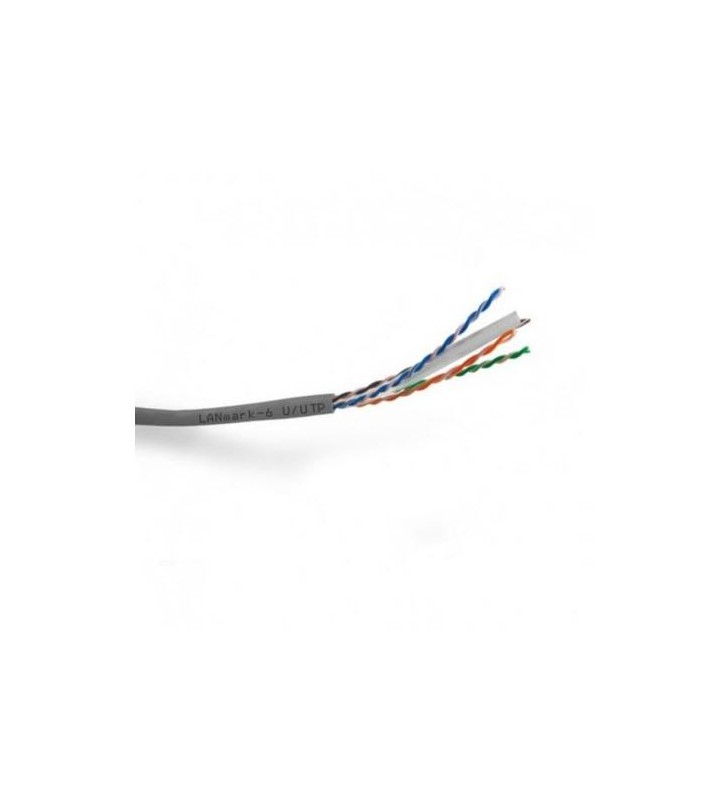 Cablu retea nexans lanmark, u/utp, cat6, 305m, grey
