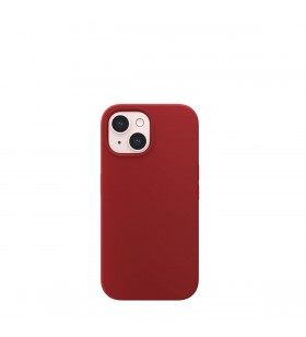 Husa de protectie next one cu magsafe pentru iphone 13 mini, silicon, rosu