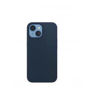 Husa de protectie next one cu magsafe pentru iphone 13, silicon, albastru