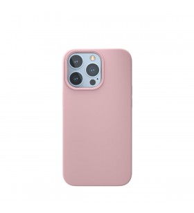 Husa de protectie next one cu magsafe pentru iphone 13 pro, silicon, roz
