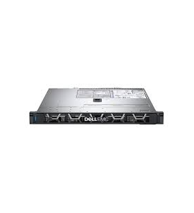 Dell poweredge r340 rack server,intel xeon e-2226g 3.4ghz(6c/6t),16gb 3200mt/s ddr4 ecc udimm,2x480gb ssd sata(3.5" chassis up to 4 hot plug hdd),perc h330,idrac9 basic,dual hot plug ps 350w,rails,3yr nbd
