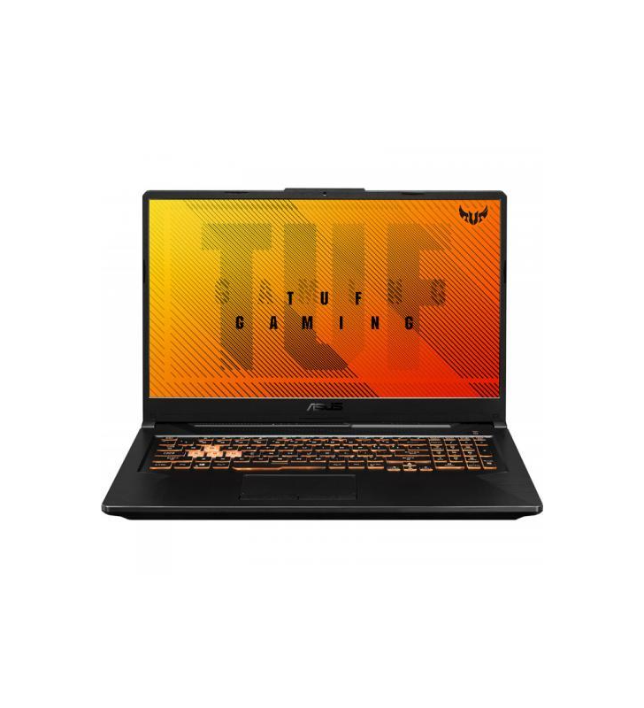 Laptop asus tuf a17 fa706iu-h7294, amd ryzen 9 4900h, 17.3inch, ram 8gb, ssd 512gb, nvidia geforce gtx 1660 ti 6gb, no os, bonfire black