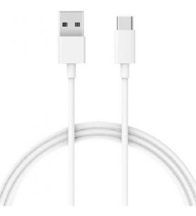 Cablu de date xiaomi mi, usb - usb-c, 1m, white