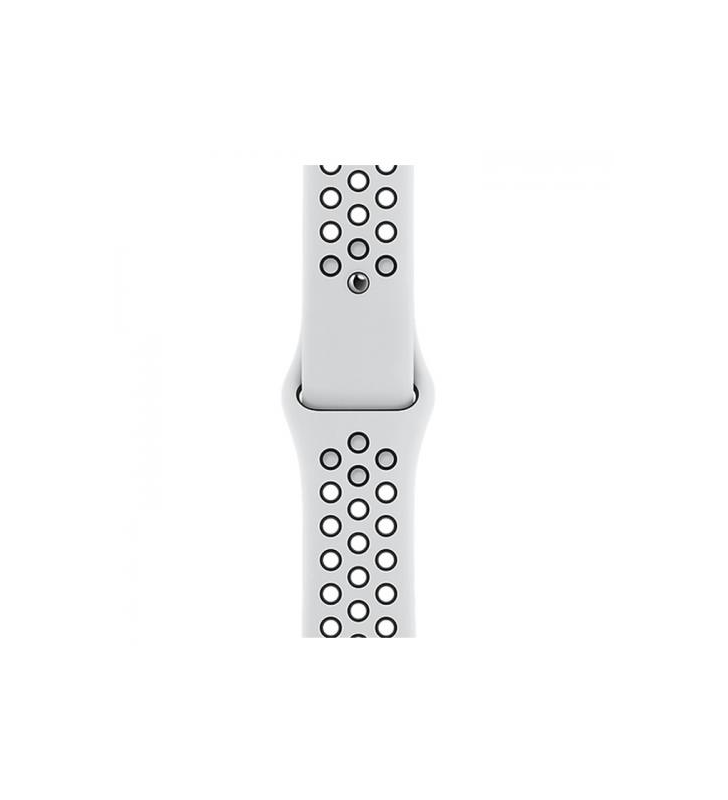 Smartwatch apple watch nike se, 1.78inch, curea silicon, silver-platinum/black