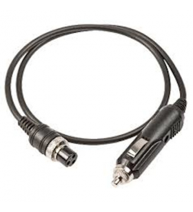 Cable with 3-pin plug and cigarette lighter adapter for use with mobilebase.