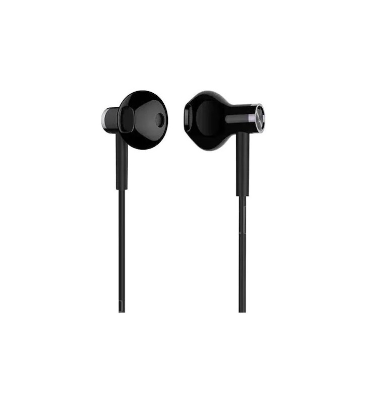 Mi dual driver earphones (black) - casti audio