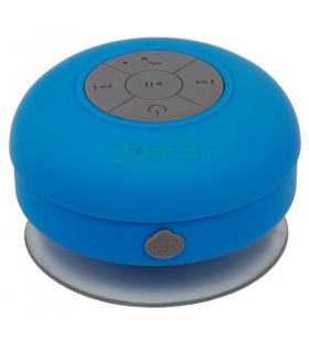 Boxe spacer portabile bluetooth, ducky-blu, rms:  3w, control volum, acumulator 300mah, timp de functionare pana la 2 ore, dista