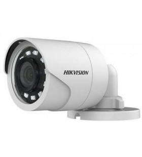 Camera supraveghere hikvision bullet, pt. exterior, dist. ir 20 m, lentila fixa 2.8 mm, 2 mpx, cu fir, carcasa plastic, "ds-2ce16d0t-irpf2c"