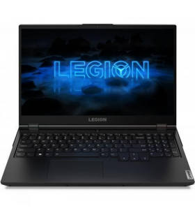 Laptop lenovo legion 5 15imh05, intel core i5-10500h, 15.6inch, ram 16gb, ssd 512gb, nvidia geforce rtx 3050 ti 4gb, free dos, phantom black